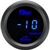 ETOPARS Universale Auto Turbo Boost Manometro 2 Pollici 52mm Turbo Boost Misuratore Digitale Psi Boost Indicatore Calibro Blu Luce Boost Pressione Strumenti Lente Tinta Fumo