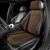 EnweMahi Coprisedile per Auto Rinfrescante E Traspirante Con 24 Ventole, Cuscino Del Sedile Ventilato a 3 Velocità, Controllo Indipendente Dello Schienale/Sedile, Coprisedile per Auto Fresco car brown