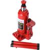 ECUTEE Cric a Bottiglia Idraulico da 5 Tonnellate, Martinetto Idraulico Jack Bottiglia, Cric Idraulici a Bottiglia Portatile Verticale Gamma di Sollevamento 18-34 cm