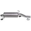 BESTPRICE ATP BESTPRICE Set silenziatore di scarico 1x Silenziatore posteriore, 2x Paraurti, 1x Fascetta Ø 45 mm Compatibile con FIAT GRANDE PUNTO (199_), PUNTO (199_), PUNTO EVO (199_)