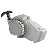 Ixaundd Motorino D'avviamento Parte In Alluminio Per Avviamento A Strappo Per Motore A 2 Tempi 47cc 49cc Pocket Bike Per Mini Moto Dirt ATV Quad 4 Ruote Starter motor(D'argento)