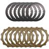 Road Passion Dischi Frizione Completa Guarniti e Acciaio 13 PCS per CR125 HPP 1994-2005