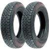 Generico COPPIA GOMME PNEUMATICI COPERTONI 4.50-10 8PR 76L RINFORZATO PER PIAGGIO APE MP