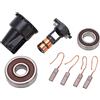 MasYosh Kit di Riparazione Alternatore, Set di Cuscinetti per Spazzole Ad Anelli di 230090 con 1 Anello di, 2 Cuscinetti, 4 Spazzole, Ricambio per Alternatori 0124515010 0124525139