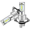 reamhome 2X H7 LED 6000K Super Bianca 110W 8000LM Kit Fendinebbia Kit Anabbaglianti