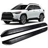 Yucisily 2 pedane laterali per Toyota Corolla Cross 2022-2026, in alluminio nero (con staffe)