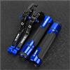 TAOBOZI Leve Freno Frizione Per SYM MAXSYM 400i 600i MAX 400 600 Tutti Gli Anni Leve Freno Frizione Manopole Manubrio Estremità(Blue)