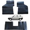 AUTOFORNITURE ITALIA TAPPETI TAPPETINI in Gomma 4 Pezzi (Panda 1986>)