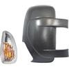 PROMOLINK Copertura specchietto + indicatore di direzione destro specchietto retrovisore esterno tappo lato passeggero + indicatore di direzione compatibile con Renault Master Opel Movano Nissan NV400