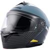 MAGIC MOTOR Casco BLAUER HT MODULARE NOAH FLIP-UP BLU-NERO LUCIDO M