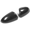HaloVerde Copri specchietto laterale senza modifiche necessarie per Smart Fortwo W451 2009-2015 per coprire i graffi esistenti con un design con motivo in fibra di carbonio lucido