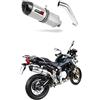 DOMINATOR Terminale di Scarico Marmitta Silenziatore HP1 compatibile con F850GS 2018-2020