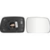 TUTTO PER QUATTRO Vetro Specchietto Retrovisore Per Kia Picanto (SA) 2004-2008, Cromato E Convesso, TUTTO PER QUATTRO (DESTRO)