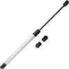 Motoforti Supporti Universali a Gas per Ammortizzatori a Molla 16 pollici/400mm 33Ib/150N/15kg in Acciaio al Carbonio Tono Argento 1 Set