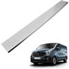 CHROMEMASTER | Protezione Paraurti Posteriore Compatibile con Renault Trafic 2014+; Acciaio inossidabile, Spazzolato, Argento; Protezione Paraurti Protegge la Vernice dai Graffi