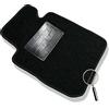Generico Tappetino guidatore Serie 3 Station Wagon dal 2012 al 2019 (F31) bordino nero moquette nera composto da tappeto solo lato guida antiscivolo specifico su misura 131583