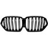 TNTGEBFVBG Griglia Anteriore Auto Per BMW Per X6 G06 X6M F96 2020-2023 Griglia Anteriore A Doppio Rene Nera Lucida Paraurti