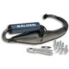 BRIXIAMOTO MALOSSI 3216693 Marmitta Flip Omologata, Compatibile con MBK Booster, Yamaha BWS