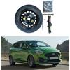 D'ANGELO 1988 Kit Ruotino di Scorta 15 compatibile con Ford Fiesta con Cric, Chiave e Sacca