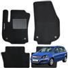 W-Parts SERIE 4 TAPPETI - TAPPETINI IN MOQUETTE NERI PER ZAFIRA B DAL 2005 AL 2014