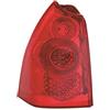 Diederichs Fanale posteriore sinistro per Peugeot 307 SW 3H anno di costruzione 2005-2008 P21Wx3 R5Wx2 rosso alogeno plastica trasparente luce posteriore auto