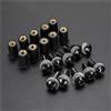 SQNYDH Bulloniper moto Kit Bulloni Parabrezza Moto Per SH125 SH125I SH 300 300i SH-125 SH-300i Dadi, Viti E Elementi Fissaggio Per Parabrezza Kit Dadi Carenatura Parabrezza(Nero)