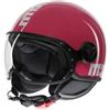 Generico Casco moto jet Momodesign FGTR CLASSIC Candy E2206 Fucsia / bianco (L: 59-60)