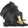 Vespa Collettore di aspirazione del carburatore in gomma OEM con due collegamenti a vuoto per VESPA GT L GTS GTV, PIAGGIO Beverly X8 X9 XEvo, APRILIA Atlantic 125cc - 250cc OEM # 840949, AP8575043, B016579