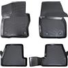 fussmattenprofi.com Fussmattenprofi Tappetini Auto Gomma per Ford Focus III,5 2014-2018 - Su Misura, Antiscivolo, Inodore - Tappetino Auto Set Completo per Interni Auto