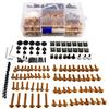 BOSDF Viti Ergal Moto PER H-ONDA ADV150 ADV350 CB1 CB1000 CB1000R CB1100 CB125F CB125R CB1300 M6 M5 Carena Bulloni Kit Carrozzeria Elementi di Fissaggio Viti Dado(Orange)