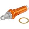 Generico Tendicatena di distribuzione for moto for KTM 690 Enduro 2007-2016 2017 2018 690 Enduro R Bullone di fissaggio del regolatore manuale della catena(Orange)