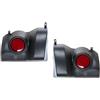 DZSJUNCHENSM Fari Posteriori Per Mitsubishi L200 2009 Barra Posteriore Luce D'angolo Luci Stop Paraurti Segnalazione Copertura Della Lampada Nessuna Lampadina(sinistra e destra)