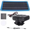 Generic Pannello solare riscaldatore per auto, 30 W, kit di riscaldamento elettrico per serra, riscaldatore elettrico per parabrezza, riscaldatore automatico per asciugatura