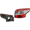 EASYSHOP24H Faro Fanale Fanalino Posteriore Esterno DX Compatibile Per Qashqai J11 da 2013 a 2016 Stop Gruppo Ottico Destro Lato Passeggero LED