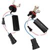 LIANGBAOS Fari Proiettori Anteriori Per BMW E81 E82 E87 E88 E90 E91 E92 E93 E60 E61 E70 E71 E84 E89 Lampadine Per Fari Angel Eyes Bianche E Gialle, Luci Di Posizione Fari Anteriori Auto(Blue color)