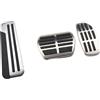 YFQAZXSW For NISSAN for X-TRAIL T32 for Qashqai for Rogue for Sport J11 Set di copri pedali for pedali poggiapiedi freno carburante MT AT(AT with Rest)