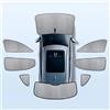 TXQDQSC Tenda oscurante completa per VW Caddy 2020-2025, accessorio per auto a blocco totale della luce, 8 pezzi per l'intera auto