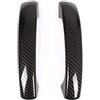 Torribala Per Smart 451 Fortwo 2009-2015 nel Fibra di Carbonio Auto Porta Esterna Maniglia della Copertura Trim Decor Sticker Accessori