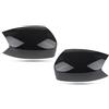 RTSMD Calotte Specchietti Retrovisori Esterni Per Auto Per Ford Per S-MAX Per MK1 Per Galaxy Per C-Max Per KUGA Per Escape 2006-2015 Coperture Retrovisore Shell(Nero lucido,Un paio)
