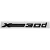 Generico Emblemi adesivi for parafanghi e bagagliaio 3D ABS XDrive 18d 20d 23d 25d 28d 30d 35d 40d 45d 48d 50d 55d compatibili con X1 X3 X4 X5 X6 X7(Gloss Black,X Drive 30d)