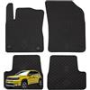 W-Parts TAPPETI - TAPPETINI IN GOMMA 3D NERI PER FIAT GRANDE PANDA 25-> solo BENZINA
