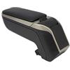rati ARMSTER 2 Bracciolo specifico, Nero/Grigio per Citroën C4 Cactus (2014-), con vano portaoggetti e Pieghevole