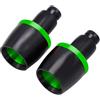 McKona Per Aprilia RSV RSV4 RSV1000/R Caponord 1200 Dorsoduro 750 Shiver Tuono 1000/R V4R RS125 Manopole Moto Cap Spina Raccordi (Color : Green)