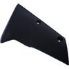 avdb-moto Parafango Anteriore Compatibile con KAWASAKI ZX6R 636 Ninja 2005-06, ZX6RR Ninja 2007-08, ZX6-R 600 Ninja 2007-08, ZX10R ZX-10R 2004-05, ZX10R ZX-10R 2006-07 (Parte Sinistra Plastica Nero)