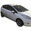 J&J AUTOMOTIVE Deflettori d'Aria per Ford Fiesta 7 5-Porte Berlina 2008-2017, Set da 4 Pezzi, Nero Fumé Oscurato Heko