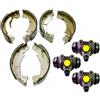 Generic Ganasce Freno + Cilindretti Anteriore Posteriore Piaggio APE MP 501 600 601 CAR P2 P3