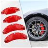LHLUCKY Copertura per pinza freno auto per BMW Z4 G29 Coupe/Roadster 2018-2022, 4 pezzi Coperchio Pinza Freno in Aluminum Alloy, Auto Coperture pinze Personalizzate Rosso,S(20cm×5.5cm×4cm)
