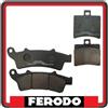 GSC RICAMBI SRL KIT PASTIGLIE FRENO FERODO COMPATIBILI CON APRILIA SCARABEO 125 STREET DAL 2007 IN POI, SCARABEO 125 GT DAL 2004 IN POI, SCARABEO 200 DAL 2008 IN POI, 250 DAL 2004 IN POI, 300 DAL 2010 IN POI