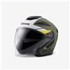 MAGIC MOTOR Casco BLAUER HT JET JET - JJ01 VERDE MATT S