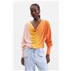 Desigual, maglione a maglia fine, Donna, Arancione, L